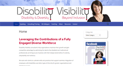 Desktop Screenshot of disabilityvisibility.com